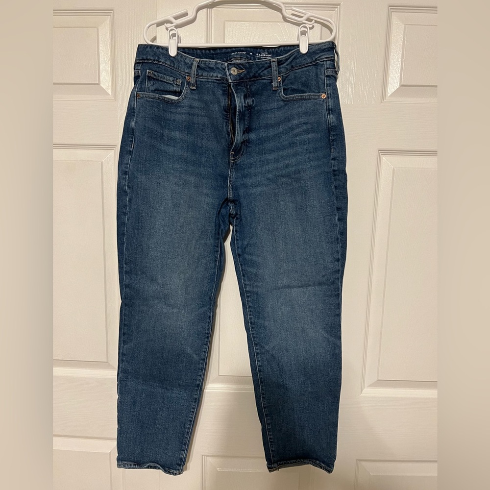 Old Navy OG Straight High Rise Jean Size 16